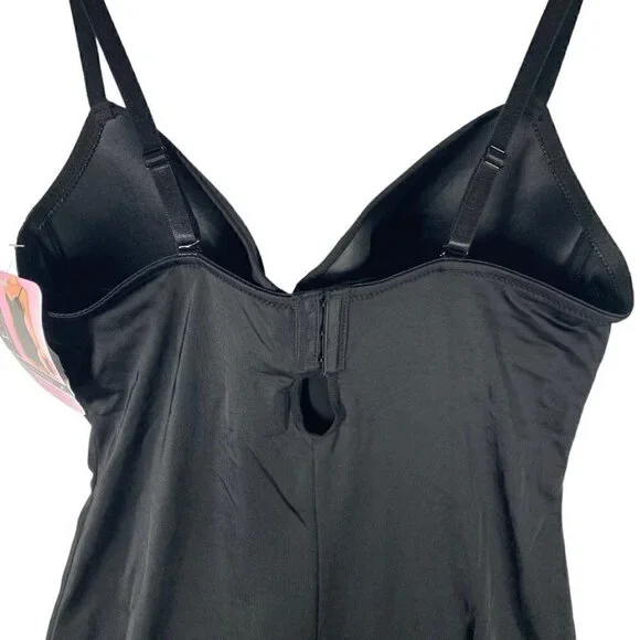F.I.T. Inside Scoop Women's Black Shapewear Slip SZ. XL - Picture 5 of 11